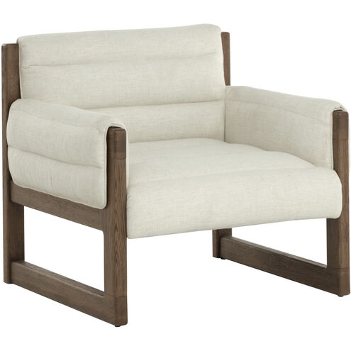 Ferguson Geralt Linen Lounge Chair